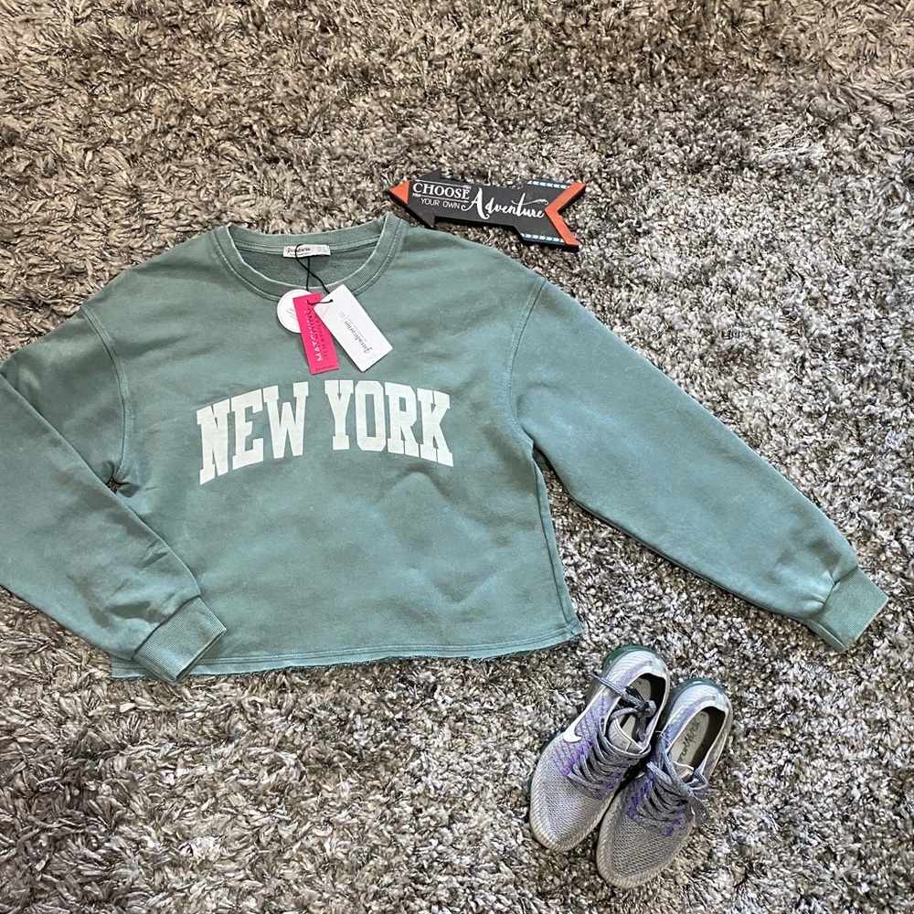 Cropped hoodie
